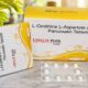 LISOLIV PLUS L-Ornithine L-Aspartate and Pancreatin Tablets with blister pack and premium white and gold carton packaging.